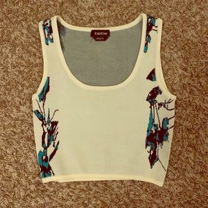 bebe Knit Crop Top